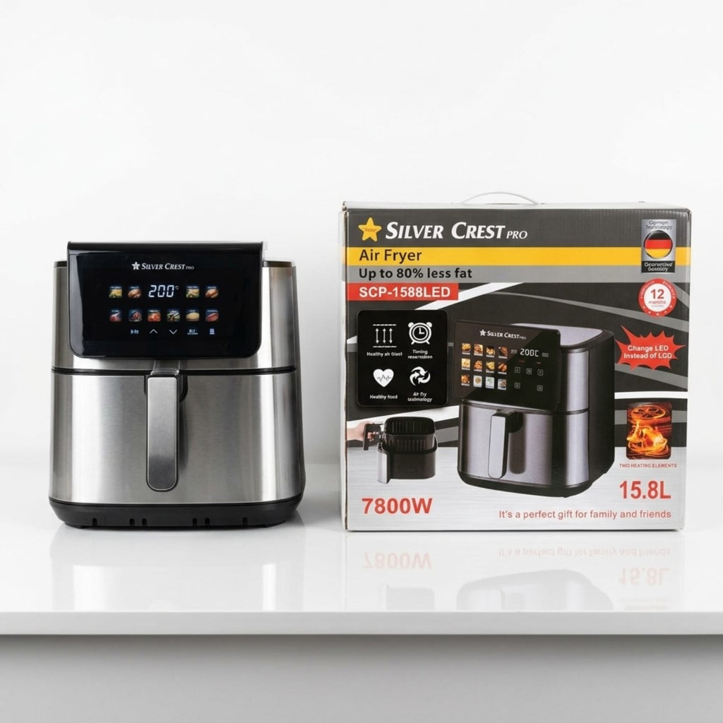 Silver Crest Pro Air Fryer 15.8L – SCP-1588LED
