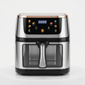Digital Touch Screen Air Fryer 12L – Dual Basket with Viewing Window