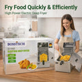 Bosstech BT-1582 Electric Deep Fryer 10L 2800W | Stainless Steel | 1-Year Warranty