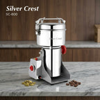 Silver Crest SC-800 Electric Spice & Coffee Grinder – Stainless Steel