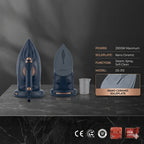 Dessini DS-310 Steam & Spray Iron 2000W – Nano Ceramic Soleplate