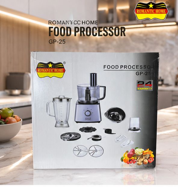 Romantic Home Food Processor GP-25 | 24-Month Warranty