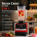 Silver Crest 2-in-1 Multifunction Blender 4500W – SC-1589 | 12 Speed | Blender & Grinder