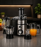Silver Crest Stainless Steel Juicer 1000W – SC-777 | Multi-Function with Copper Motor